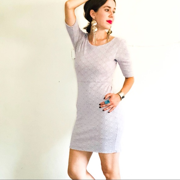 Free People Dresses & Skirts - 🔥SOLD🔥 Lavender Lowback Bodycon Mini Dress